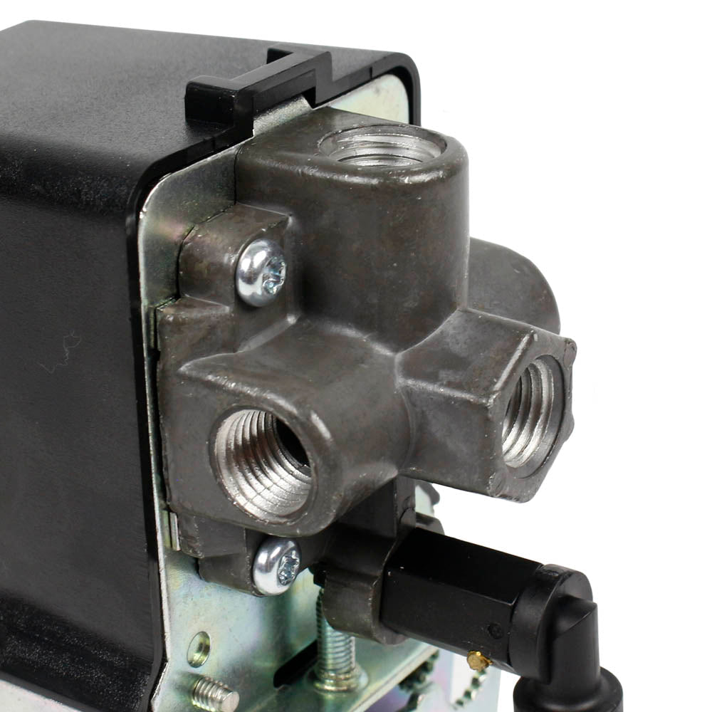  Lefoo 4 Port Air Compressor Pressure Switch Control Valve 95-125 PSI LF19A-L4(Lefoo Pressure Switch Control Valve 95 125 Psi)