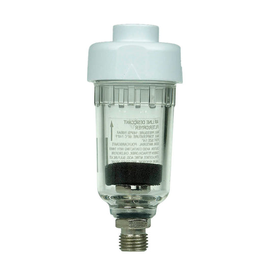 1/4" Mini Compressed Air In Line Filter Desiccant Dryer Moisture Water Separator(1 4 Mini Compressed Air In Line Filter Desiccant Dryer Moisture Water Separator)