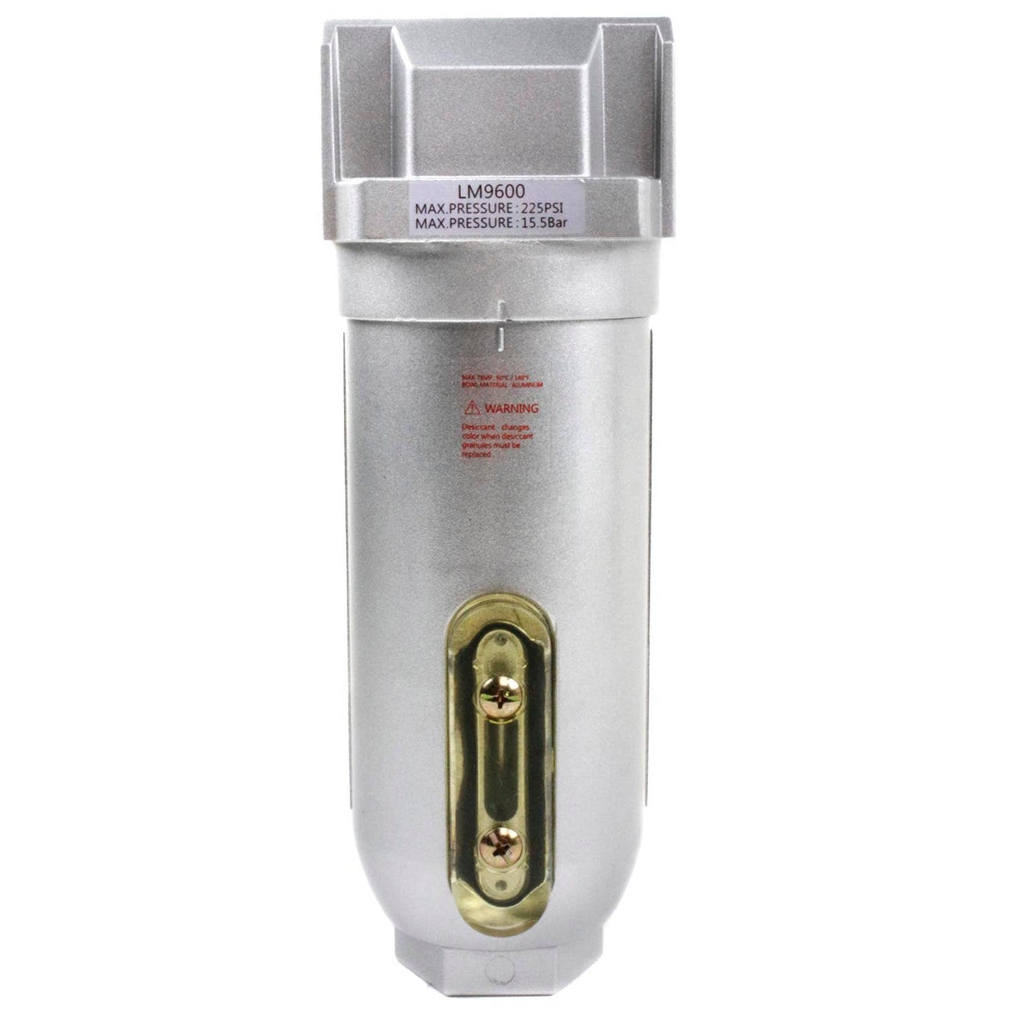 Universal 1" Compressed Air In Line Filter Desiccant Dryer Moisture Water Separator LM968N(1 Compressed Air In Line Filter Desiccant Dryer Moisture Water Separator New)