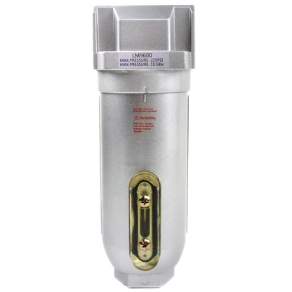 Universal 1" Compressed Air In Line Filter Desiccant Dryer Moisture Water Separator LM968N(1 Compressed Air In Line Filter Desiccant Dryer Moisture Water Separator New)