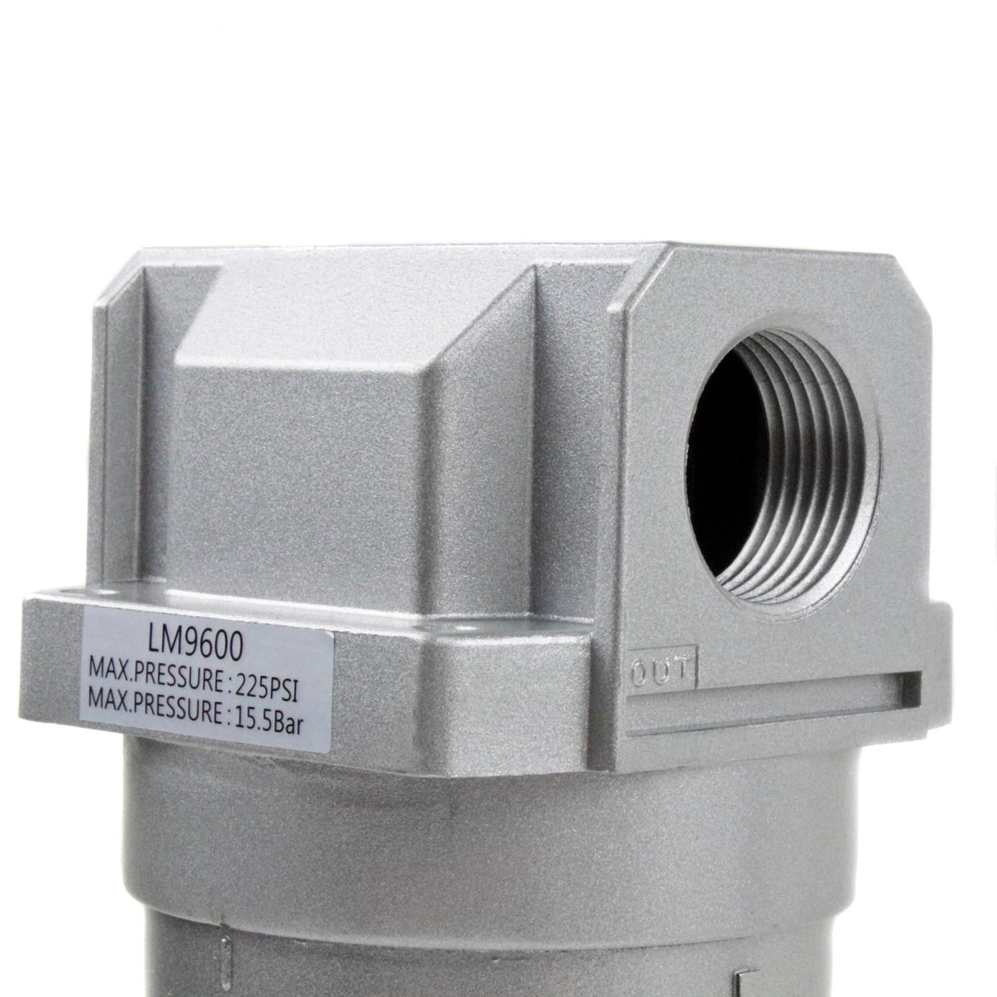 Universal 1" Compressed Air In Line Filter Desiccant Dryer Moisture Water Separator LM968N(1 Compressed Air In Line Filter Desiccant Dryer Moisture Water Separator New)