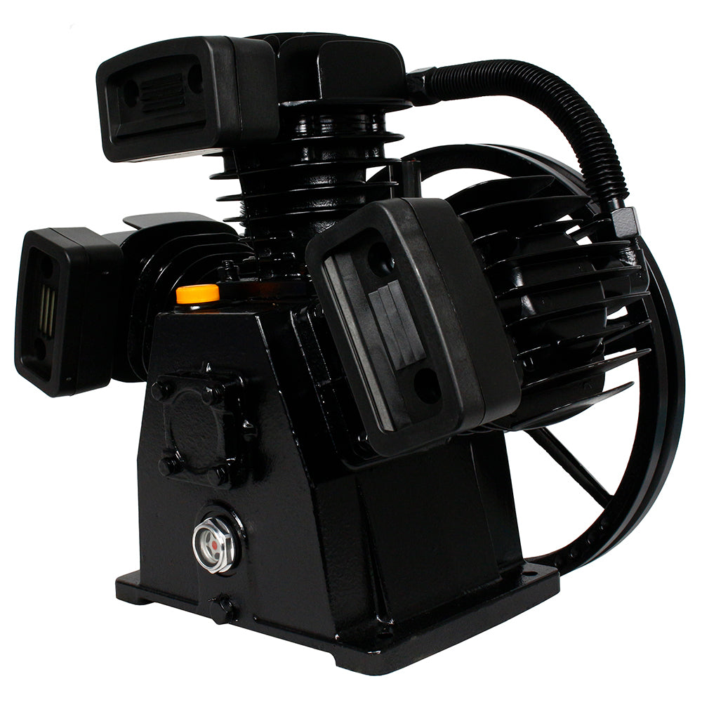  5 HP Replacement Air Compressor Pump Single Stage 3 Cylinder 22 CFM 140 PSI Max(5 Hp Replacement Air Compressor Pump Single Stage 3 Cylinder 22 Cfm 140 Psi Max)