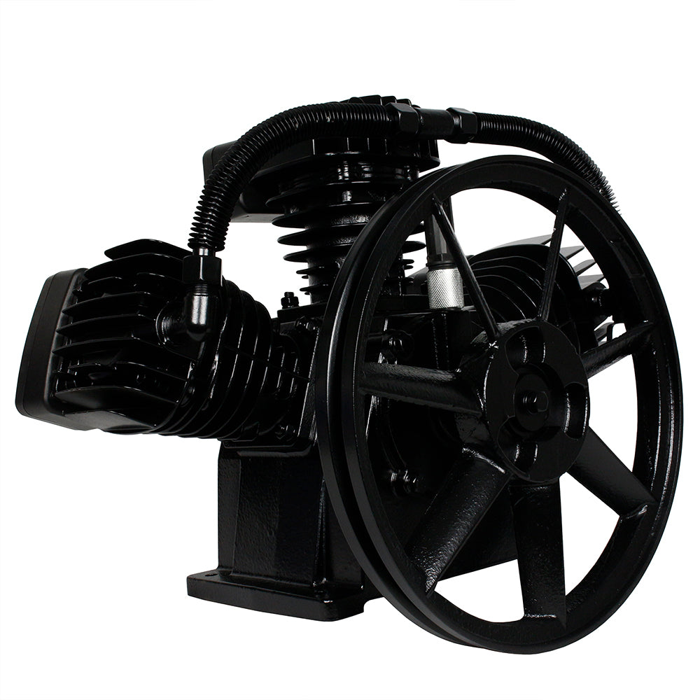  5 HP Replacement Air Compressor Pump Single Stage 3 Cylinder 22 CFM 140 PSI Max(5 Hp Replacement Air Compressor Pump Single Stage 3 Cylinder 22 Cfm 140 Psi Max)