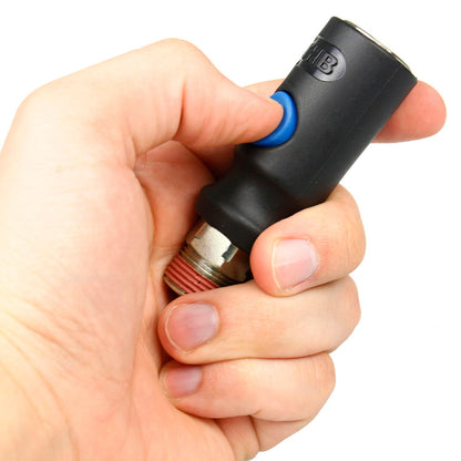  Industrial Style Safety Release Coupler 3/8" MNPT 1/4" Body Push Button Release(Industrial Style Safety Release Coupler 3 8 Mnpt 1 4 Body Push Button Release)
