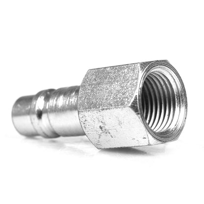  1/2" Female NPT X 1/2" Body Industrial Style Plug Steel Quick Release Milton G(1 2 Female Npt X 1 2 Body Industrial Style Plug Steel Quick Release Milton G)