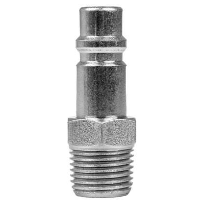  1/2" Male NPT X 1/2" Body Industrial Style Plug Steel Quick Release Milton G(1 2 Male Npt X 1 2 Body Industrial Style Plug Steel Quick Release Milton G)