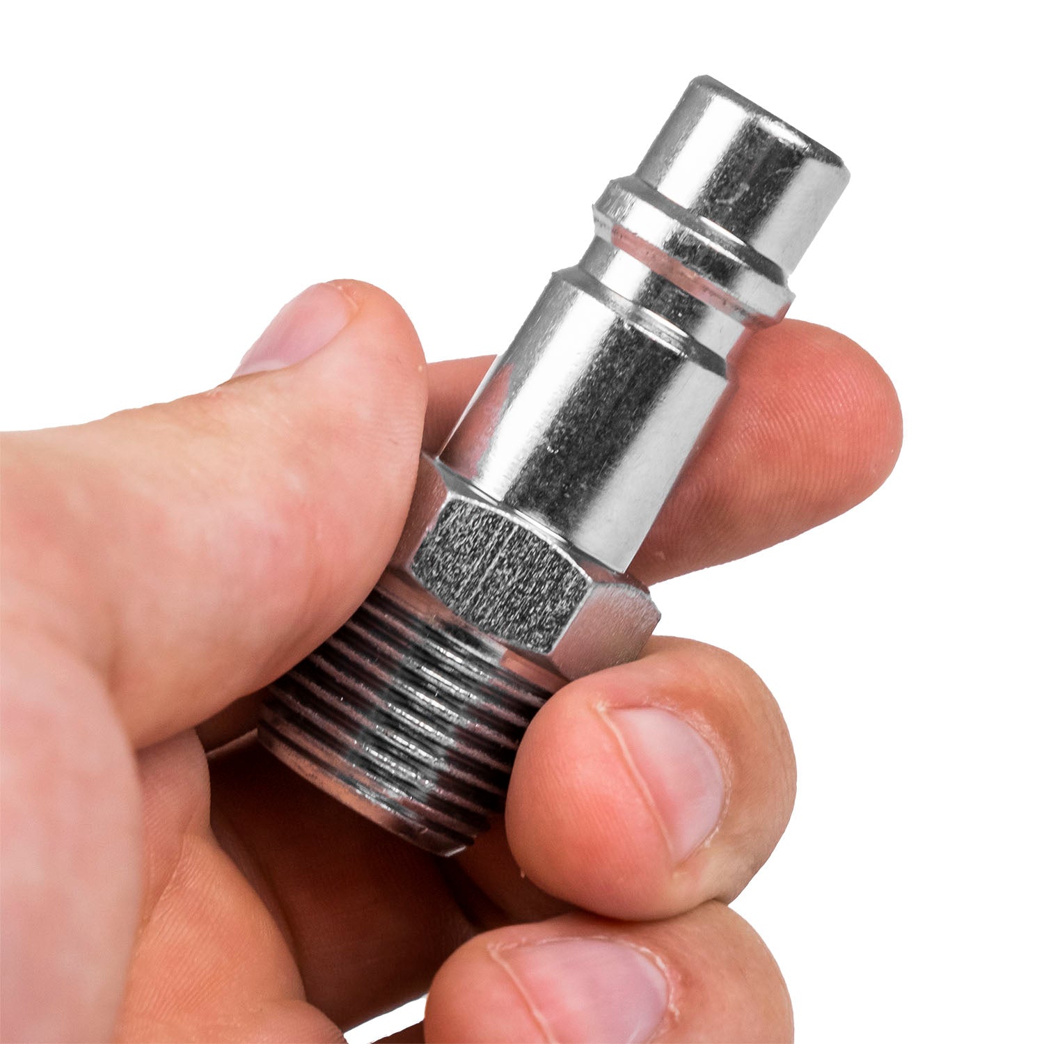  1/2" Male NPT X 1/2" Body Industrial Style Plug Steel Quick Release Milton G(1 2 Male Npt X 1 2 Body Industrial Style Plug Steel Quick Release Milton G)
