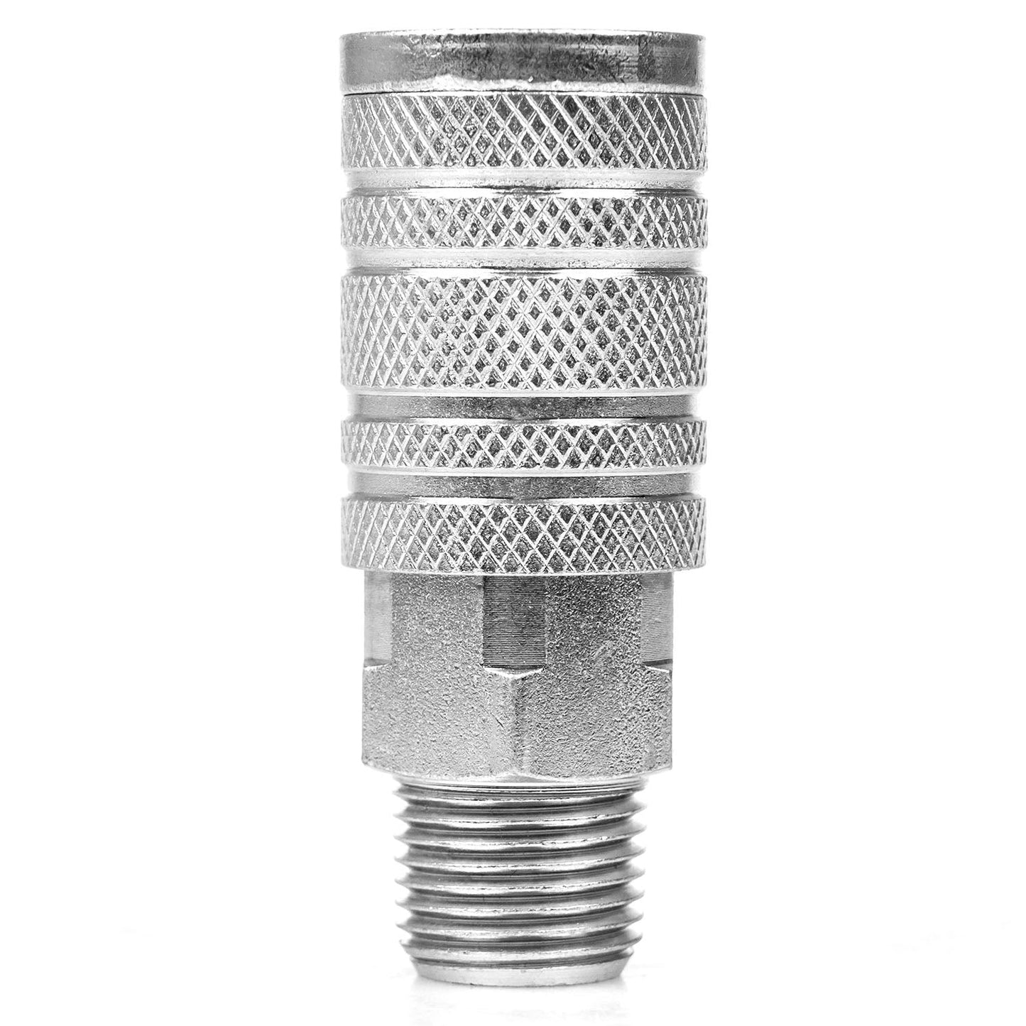  1/2" Male NPT X 1/2" Body Industrial Milton G Style Steel Quick Release Coupler(1 2 Male Npt X 1 2 Body Industrial G Style Steel Quick Release Coupler)