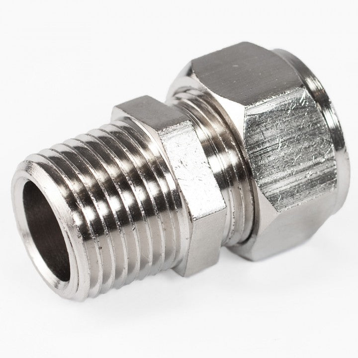  RapidAir MaxLine 3/8" NPT X 1/2" Straight Tubing Adapter M8001(Rapidair Maxline 3 8 Npt X 1 2 Straight Tubing Adapter M8001)