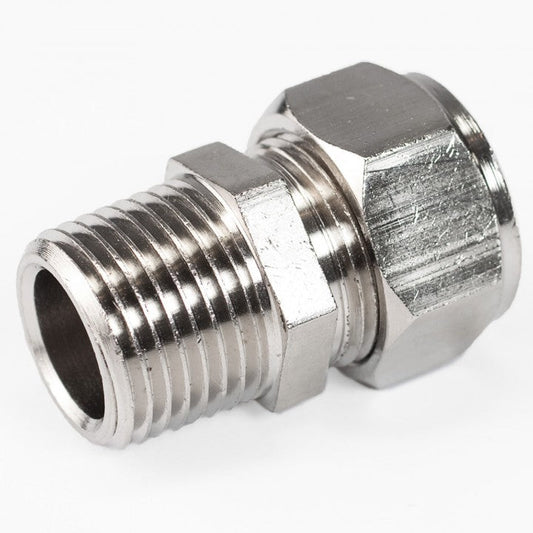  RapidAir MaxLine 3/8" NPT X 1/2" Straight Tubing Adapter M8001(Rapidair Maxline 3 8 Npt X 1 2 Straight Tubing Adapter M8001)