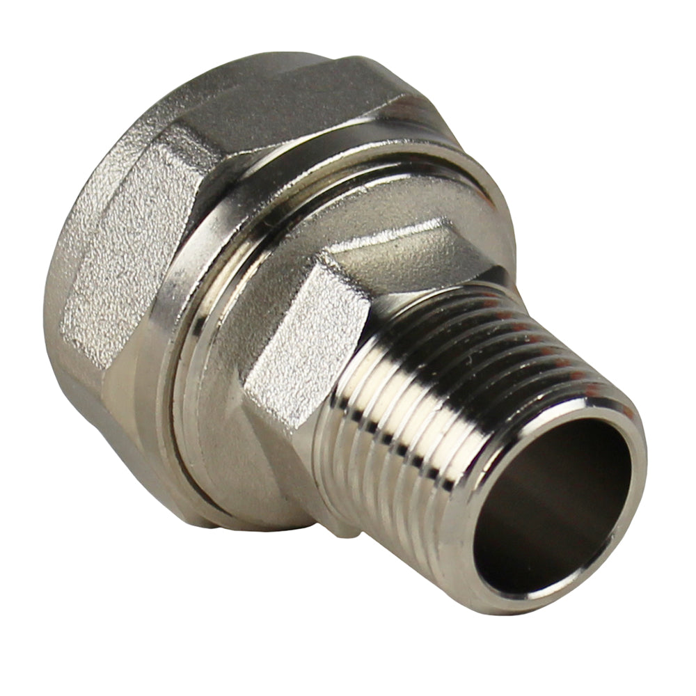  RapidAir MaxLine 1/2" NPT Straight Tubing Adapter M8005(Rapidair Maxline 1 2 Npt Straight Tubing Adapter M8005)
