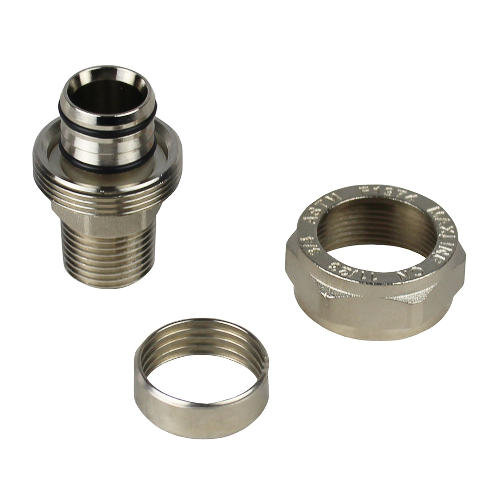  RapidAir MaxLine 1/2" NPT Straight Tubing Adapter M8005(Rapidair Maxline 1 2 Npt Straight Tubing Adapter M8005)