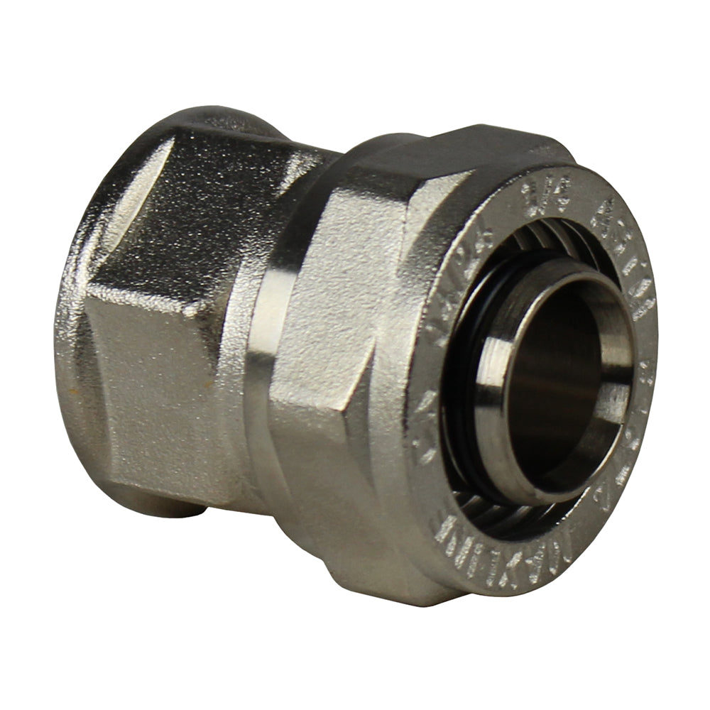  RapidAir MaxLine 3/4" Female NPT Straight Tubing Adapter M8007(Rapidair Maxline 3 4 Female Npt Straight Tubing Adapter M8007)