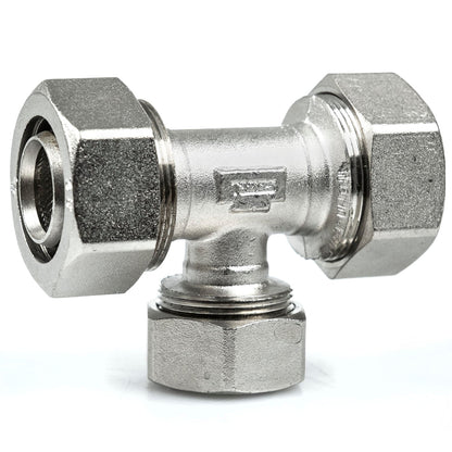  RapidAir Maxline 1" T Fitting With 3/4" Drop Reducing Tee Drop Leg M8018(Maxline 1 T Fitting With 3 4 Drop)
