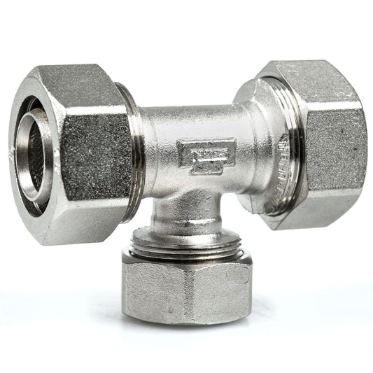  RapidAir Maxline 1" T Fitting With 3/4" Drop Reducing Tee Drop Leg M8018(Maxline 1 T Fitting With 3 4 Drop)