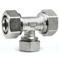  RapidAir Maxline 1" T Fitting With 3/4" Drop Reducing Tee Drop Leg M8018(Maxline 1 T Fitting With 3 4 Drop)