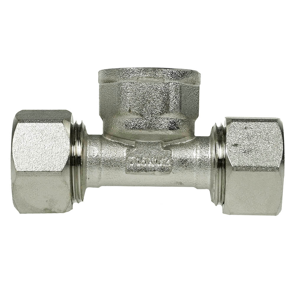  RapidAir Maxline 1/2" Piping Tee With 1/2" Female NPT Pipe Thread Inlet M8019(Rapidair Maxline 1 2 Piping Tee With 1 2 Female Npt Pipe Thread Inlet M8019)