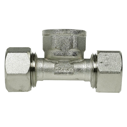 RapidAir Maxline 1/2" Piping Tee With 1/2" Female NPT Pipe Thread Inlet M8019(Rapidair Maxline 1 2 Piping Tee With 1 2 Female Npt Pipe Thread Inlet M8019)