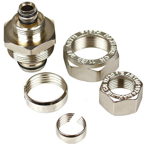  Maxline Reducing Union 3/4" To 1/2" Fitting 175 PSI Nickel Plated Brass M8024(Maxline M8024 Reducing Union 3 4 To 1 2 Fitting)