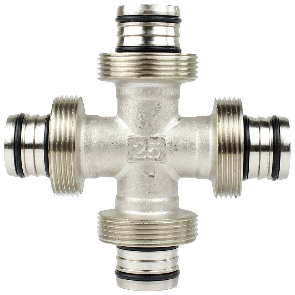  Maxline Multi Directional 3/4" Cross Fitting Tubing Compressed Air Piping M8042(Maxline Multi Directional 3 4 Cross Fitting Tubing Compressed Air Piping M8042)