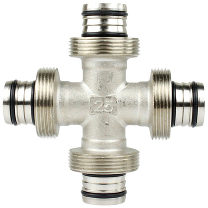  Maxline Multi Directional 3/4" Cross Fitting Tubing Compressed Air Piping M8042(Maxline Multi Directional 3 4 Cross Fitting Tubing Compressed Air Piping M8042)