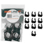  RapidAir Maxline 1" Compressed Air Tubing Wall Mount Clips 10pc. M8066(Rapidair Maxline 1 Compressed Air Tubing Wall Mount Clips 10pc M8066)