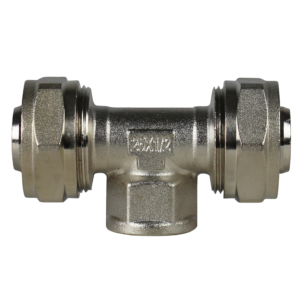  RapidAir MaxLine 3/4" X 1/2" Female Drop Tee Union M8078(Rapidair Maxline 3 4 X 1 2 Female Drop Tee Union M8078)