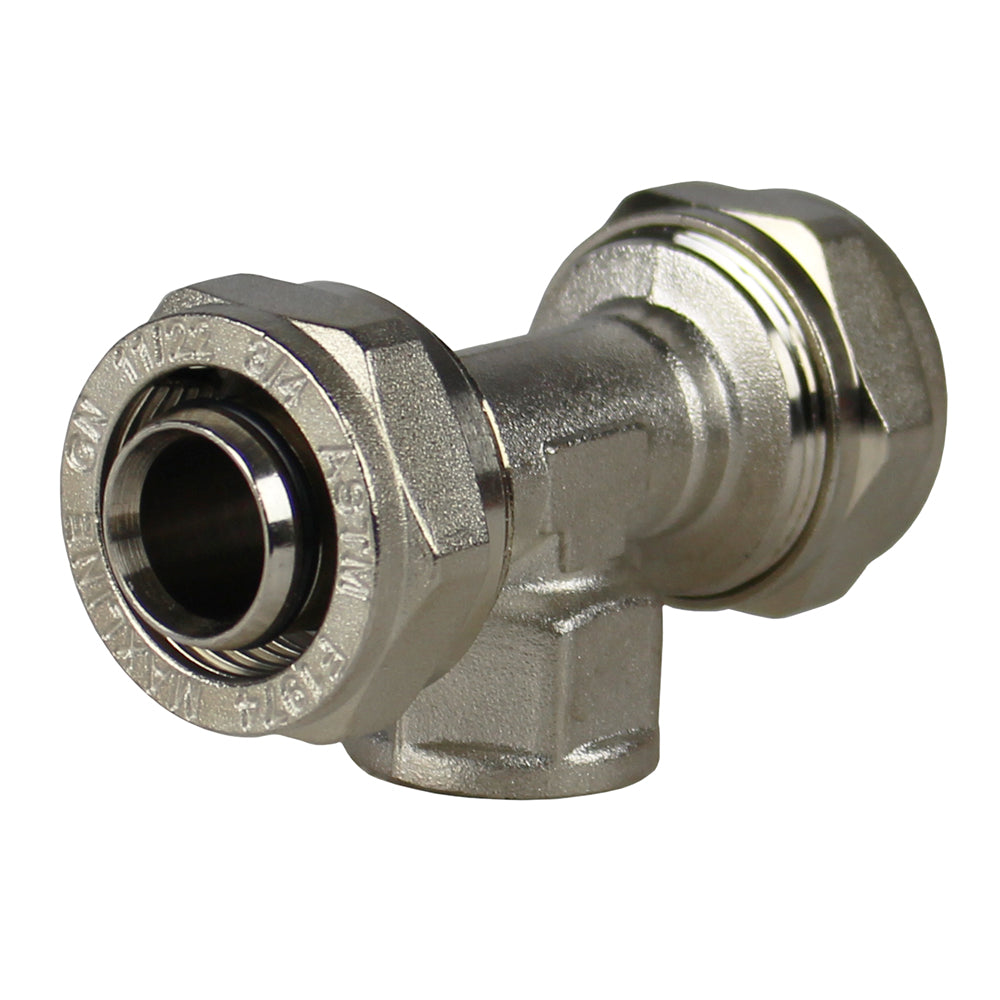  RapidAir MaxLine 3/4" X 1/2" Female Drop Tee Union M8078(Rapidair Maxline 3 4 X 1 2 Female Drop Tee Union M8078)