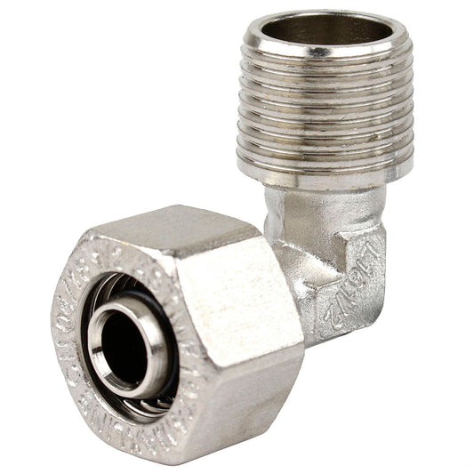  Maxline 90° Elbow Fitting 1/2 Tubing X 1/2" Male NPT Compressed Air Piping M8085(Maxline 90 Elbow Fitting 1 2 Tubing X 1 2 Male Npt Compressed Air Piping M8085)