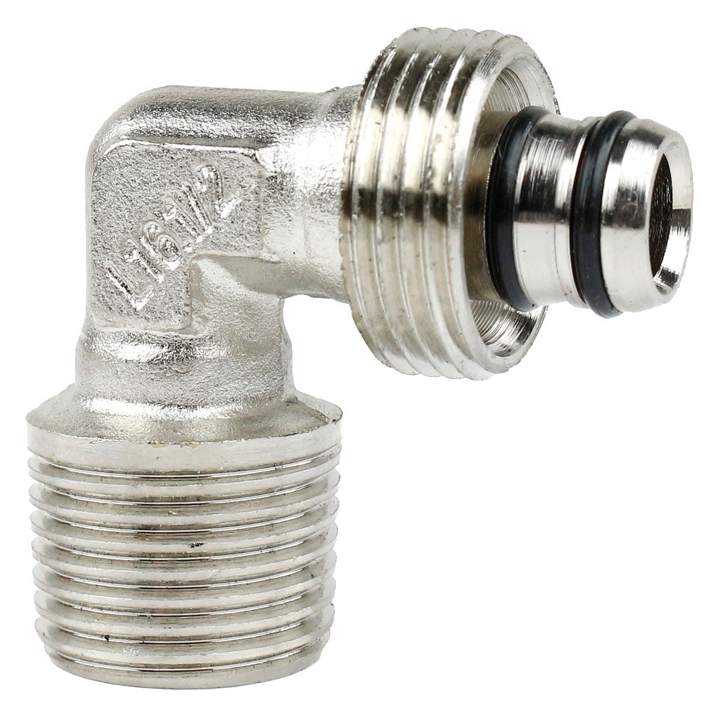  Maxline 90° Elbow Fitting 1/2 Tubing X 1/2" Male NPT Compressed Air Piping M8085(Maxline 90 Elbow Fitting 1 2 Tubing X 1 2 Male Npt Compressed Air Piping M8085)