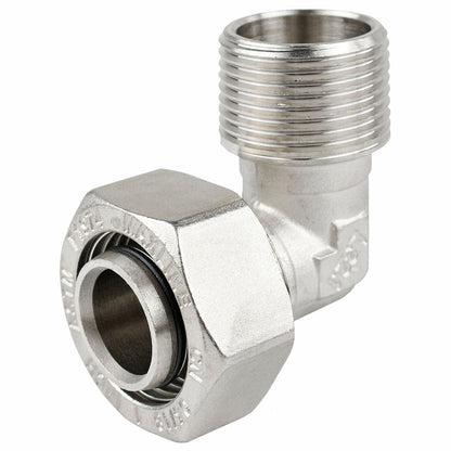  Maxline 90° Elbow Fitting 1" Tubing X 1" Male NPT Compressed Air Piping M8090(Maxline 90 Elbow Fitting 1 Tubing X 1 Male Npt Compressed Air Piping M8090)