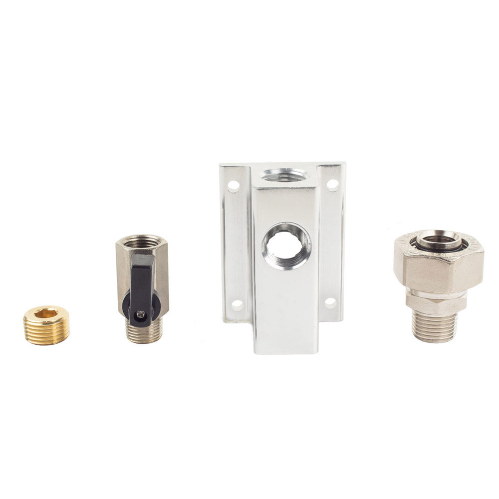  RapidAir MaxLine Compressed Air Piping System Outlet Kit M7510 W/ Tubing Adaptor(Rapidair Maxline Compressed Air Piping System Outlet Kit M7510 W Tubing Adaptor)