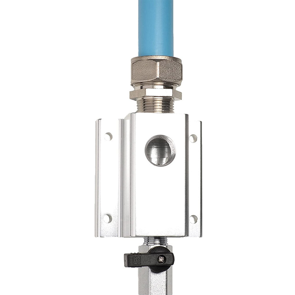  RapidAir MaxLine Compressed Air Piping System Outlet Kit M7510 W/ Tubing Adaptor(Rapidair Maxline Compressed Air Piping System Outlet Kit M7510 W Tubing Adaptor)