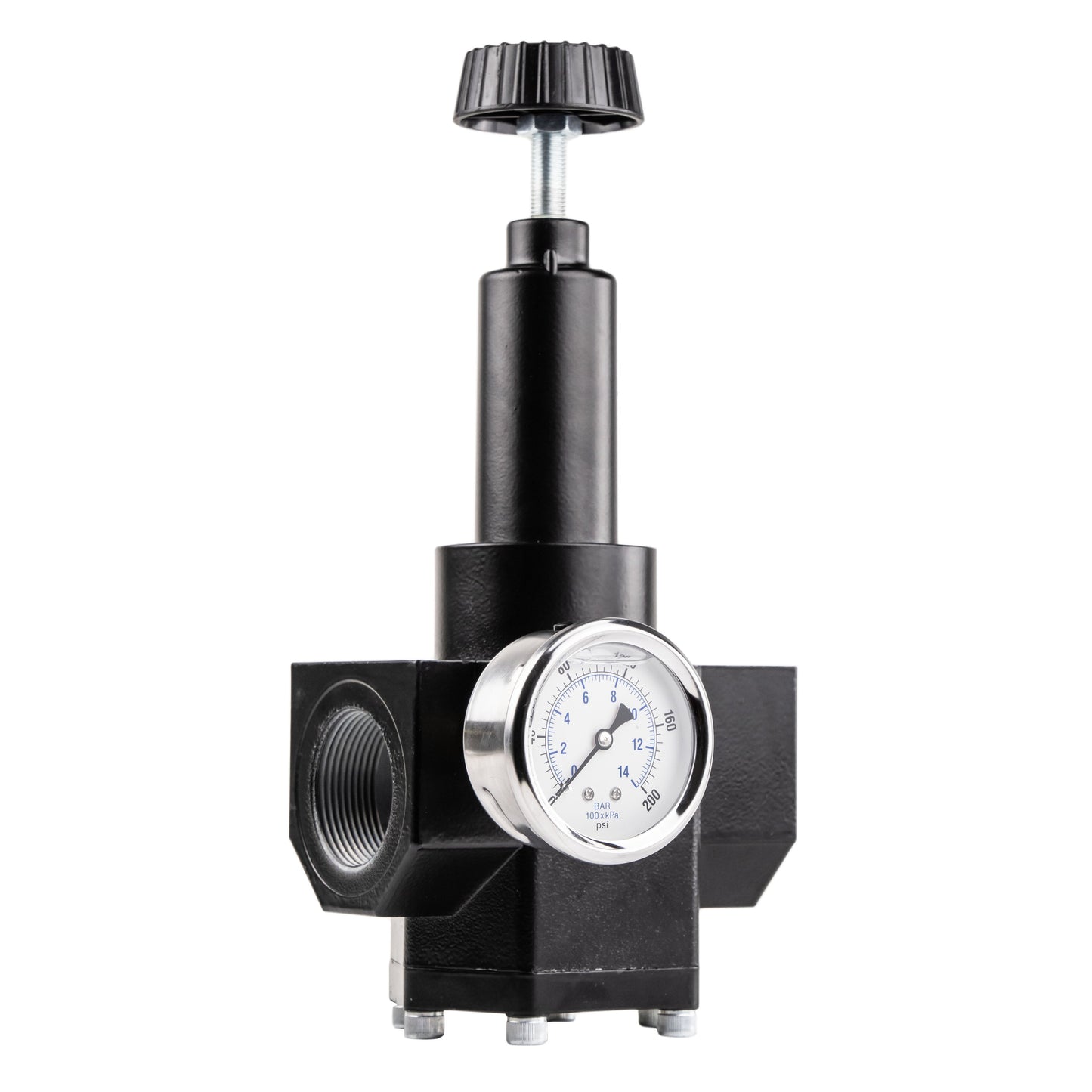  1.5" In-Line Compressed Air Compressor Inline Regulator 200 PSI Pressure Gauge(1 5 In Line Compressed Air Compressor Inline Regulator 200 Psi Pressure Gauge)