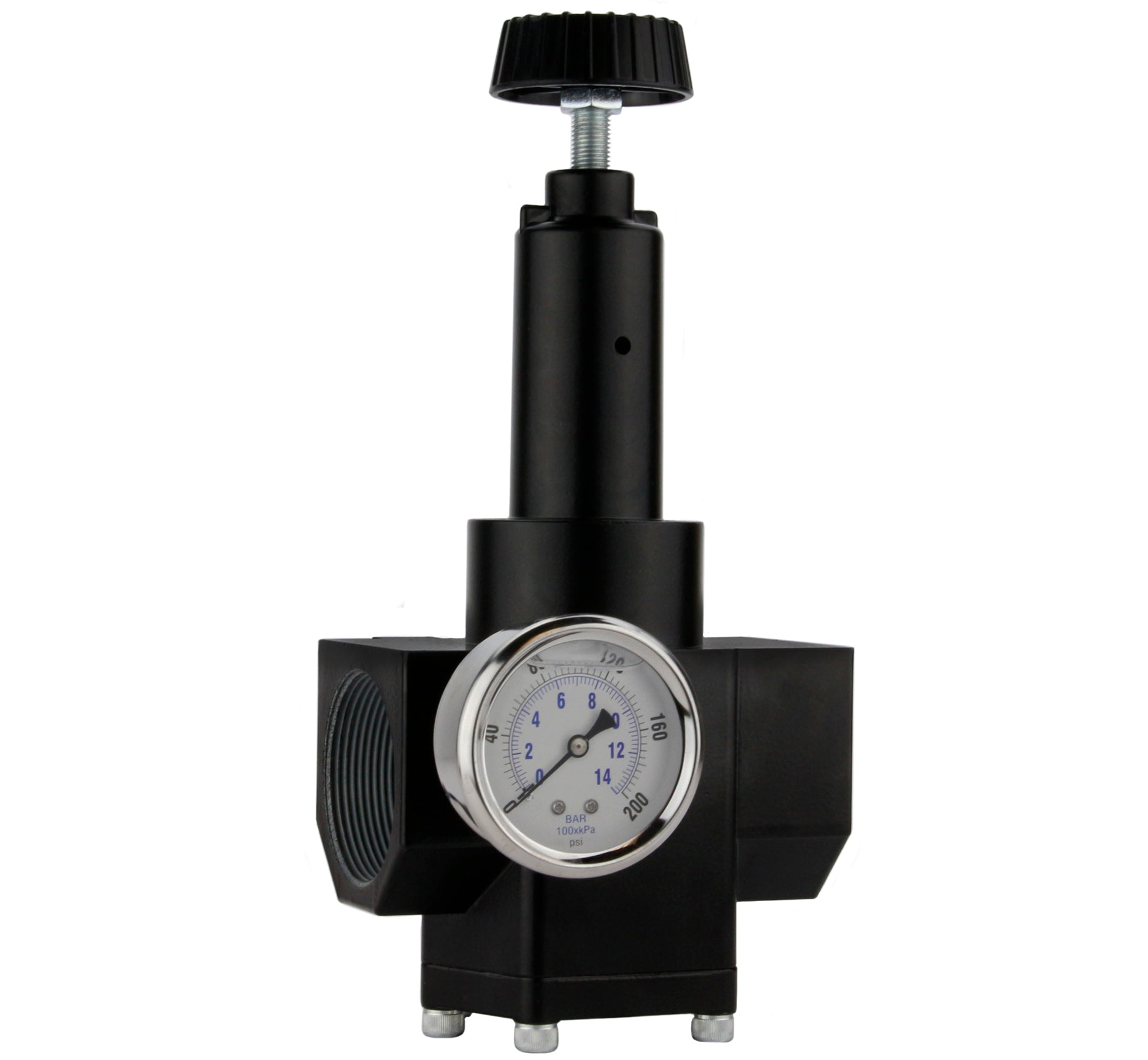  2" Industrial Grade Air Compressor Pressure Regulator With 200 PSI Liquid Filled Gauge(2 Industrial Grade Air Compressor Pressure Regulator With 200 Psi Liquid Filled Gauge)