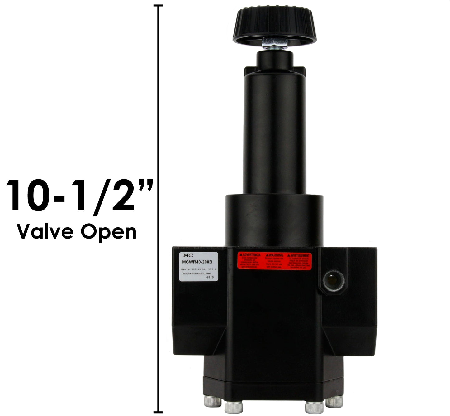  2" Industrial Grade Air Compressor Pressure Regulator With 200 PSI Liquid Filled Gauge(2 Industrial Grade Air Compressor Pressure Regulator With 200 Psi Liquid Filled Gauge)