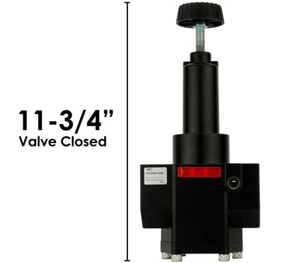  2" In-Line Compressed Air Regulator Air Compressor In Line Regulator 300 PSI Max MCWR40-200B(2 In Line Compressed Air Regulator Air Compressor In Line Regulator 300 Psi Max)