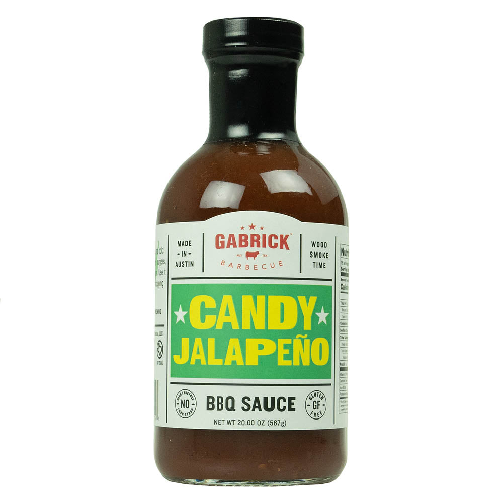  Gabrick Candy Jalapeno Barbeque Sauce Sweet Flavor Made With Real Jalapenos 20oz(Gabrick Candy Jalapeno Bbq Sauce)