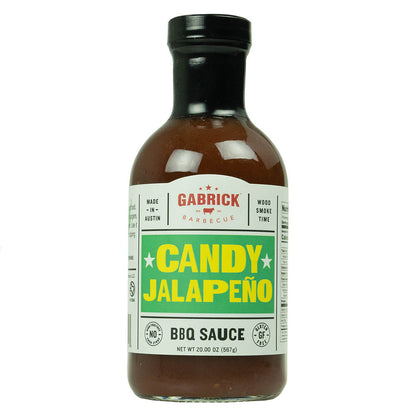  Gabrick Candy Jalapeno Barbeque Sauce Sweet Flavor Made With Real Jalapenos 20oz(Gabrick Candy Jalapeno Bbq Sauce)