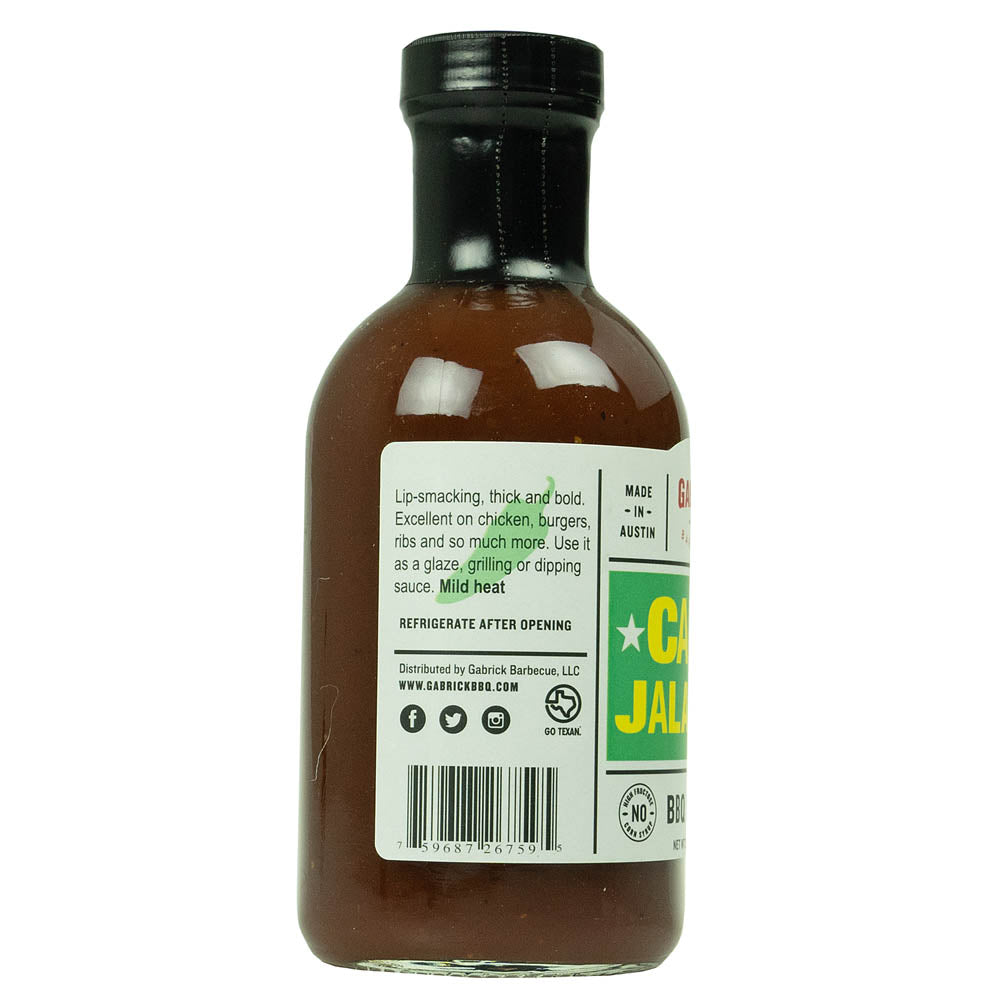  Gabrick Candy Jalapeno Barbeque Sauce Sweet Flavor Made With Real Jalapenos 20oz(Gabrick Candy Jalapeno Bbq Sauce)