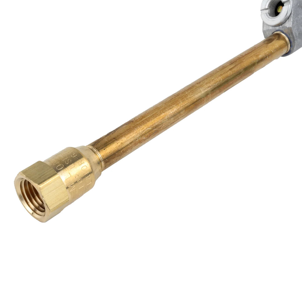  Milton S-693 Dual Head Straight Foot Air Chuck Tire Pressure Gauge 1/4" FNPT(Milton Dual Hd Str Foot Air Chuck Inner Duals)