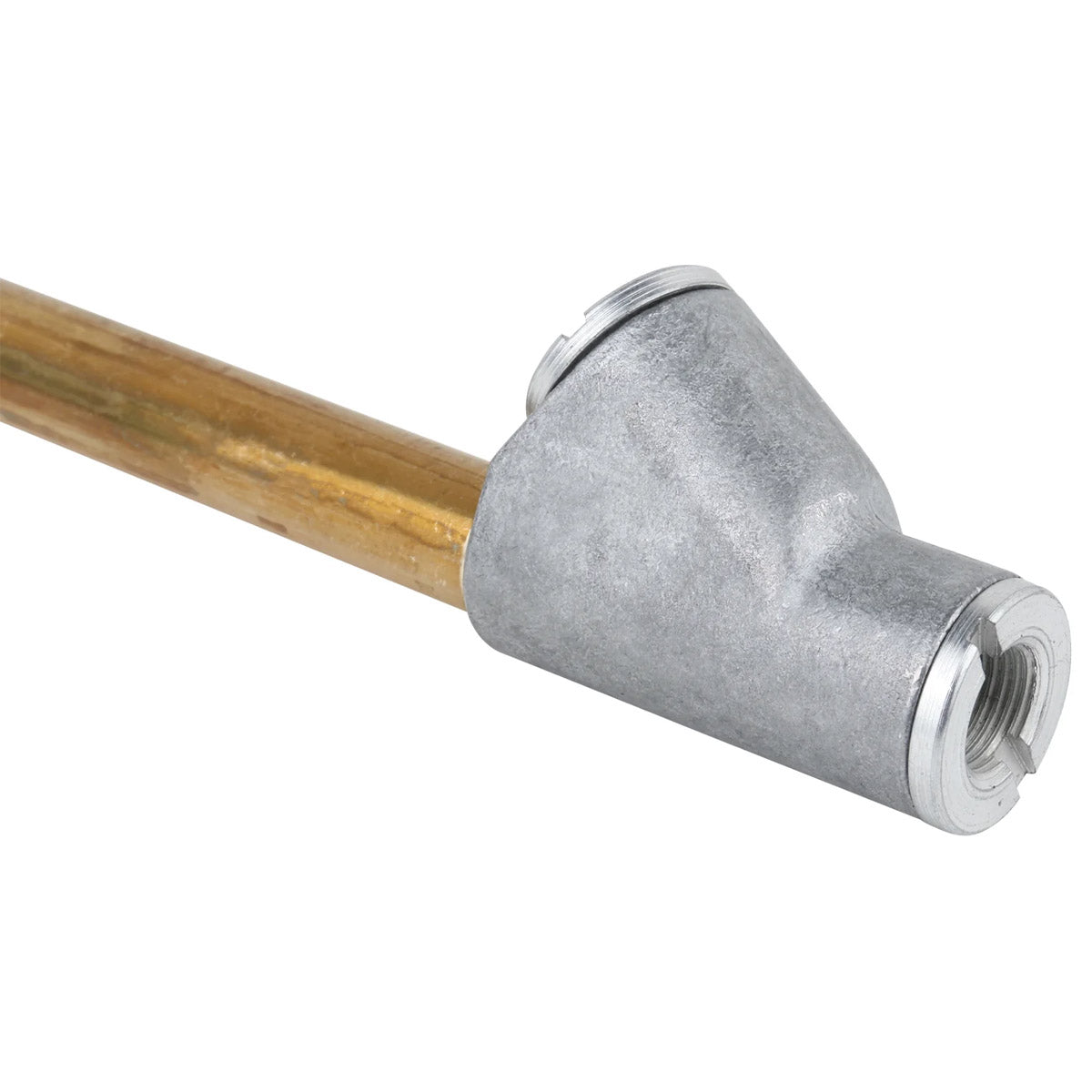  Milton S-693 Dual Head Straight Foot Air Chuck Tire Pressure Gauge 1/4" FNPT(Milton Dual Hd Str Foot Air Chuck Inner Duals)