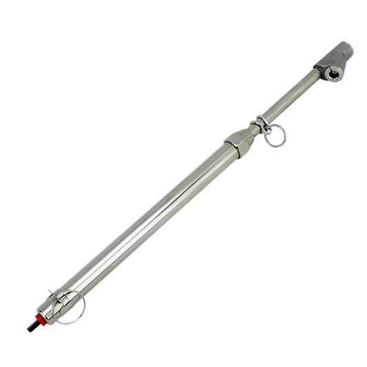  Milton S-986C Dual Head Straight Foot Field Re-Calibratable Tire Pressure Gauge(Milton Dual Head Straight Foot Field Re Calibratable Truck Service Gage)