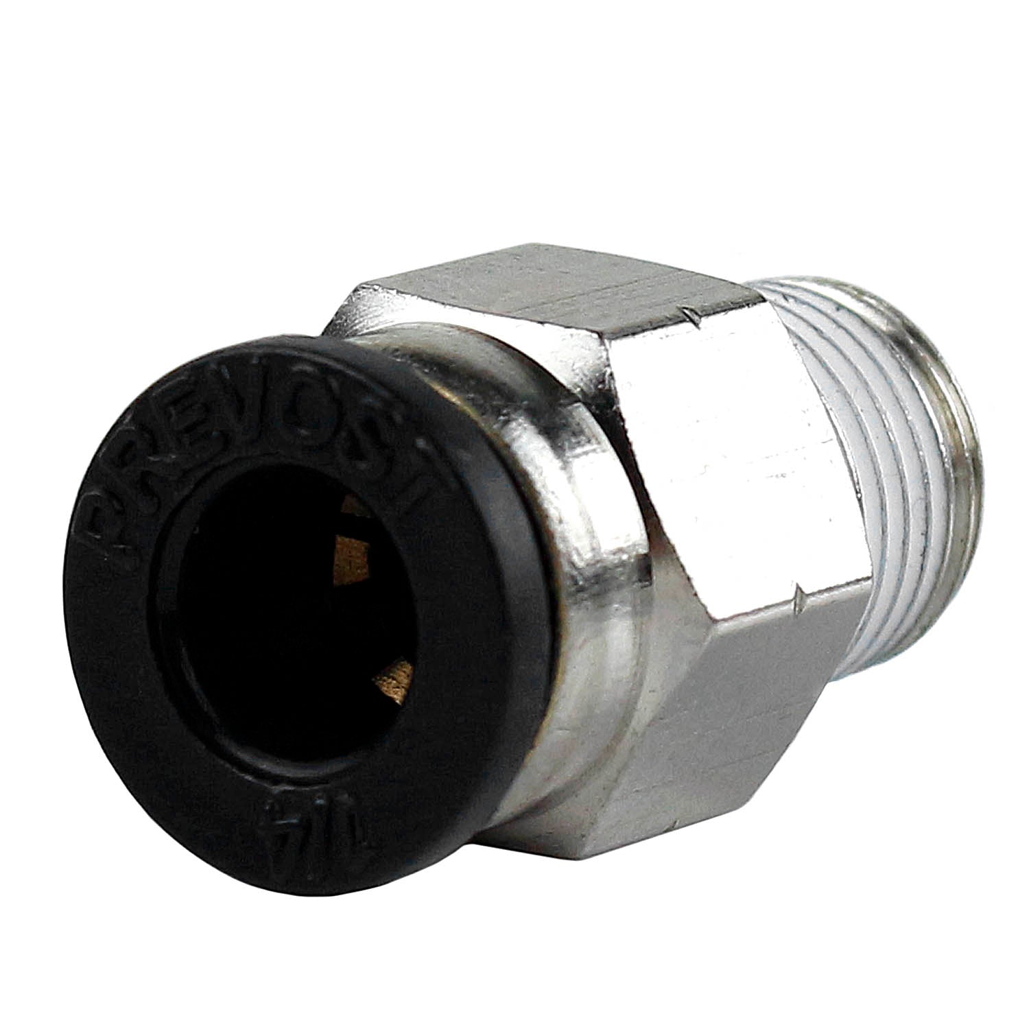  One 1/8" Male NPT X 1/4 OD Tube Female Push In To Lock Connect Fitting Straight(One 1 8 Male Npt X 1 4 Od Tube Female Push In To Lock Connect Fitting Straight)