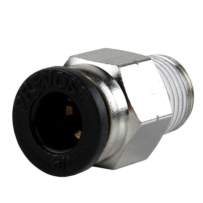  One 1/8" Male NPT X 1/4 OD Tube Female Push In To Lock Connect Fitting Straight(One 1 8 Male Npt X 1 4 Od Tube Female Push In To Lock Connect Fitting Straight)