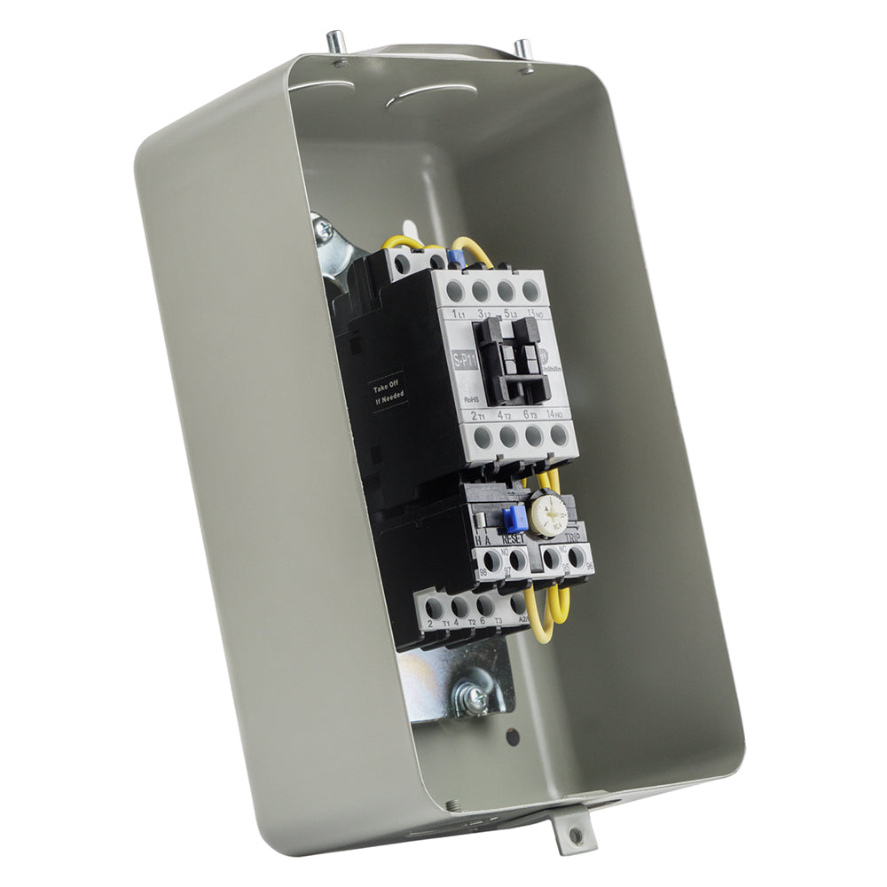  5 HP 3 Phase Magnetic Starter Motor Control Complete 460/480 Volt 11 Amps NEMA 1(5 Hp 3 Phase Magnetic Starter Motor Control Complete 460 480 Volt 11 Amps Nema 1)