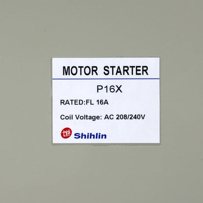  5 Horsepower 3 Phase Magnetic Starter Motor Control Complete 208-240V 5-3-230X MSP16X(5 Horsepower 3 Phase Magnetic Starter Motor Control Complete 208 240 Volt 5 3 230x)
