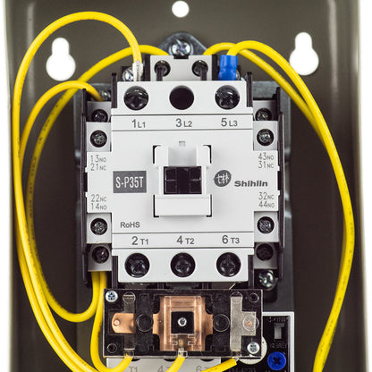  5 Horsepower Single Phase Electric Magnetic Motor Starter Switch W/ On / Off Control MSP30TPB 5-1-230PB(5 Horsepower Single Phase Electric Magnetic Motor Starter Switch W On Off Control Msp30tpb)