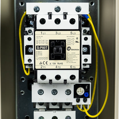  25 HP Three 3 Phase Magnetic Starter Motor Control 208-230 Volts 54-80 Amps(25 Hp Three 3 Phase Magnetic Starter Motor Control 208 230 Volts 54 80 Amps)