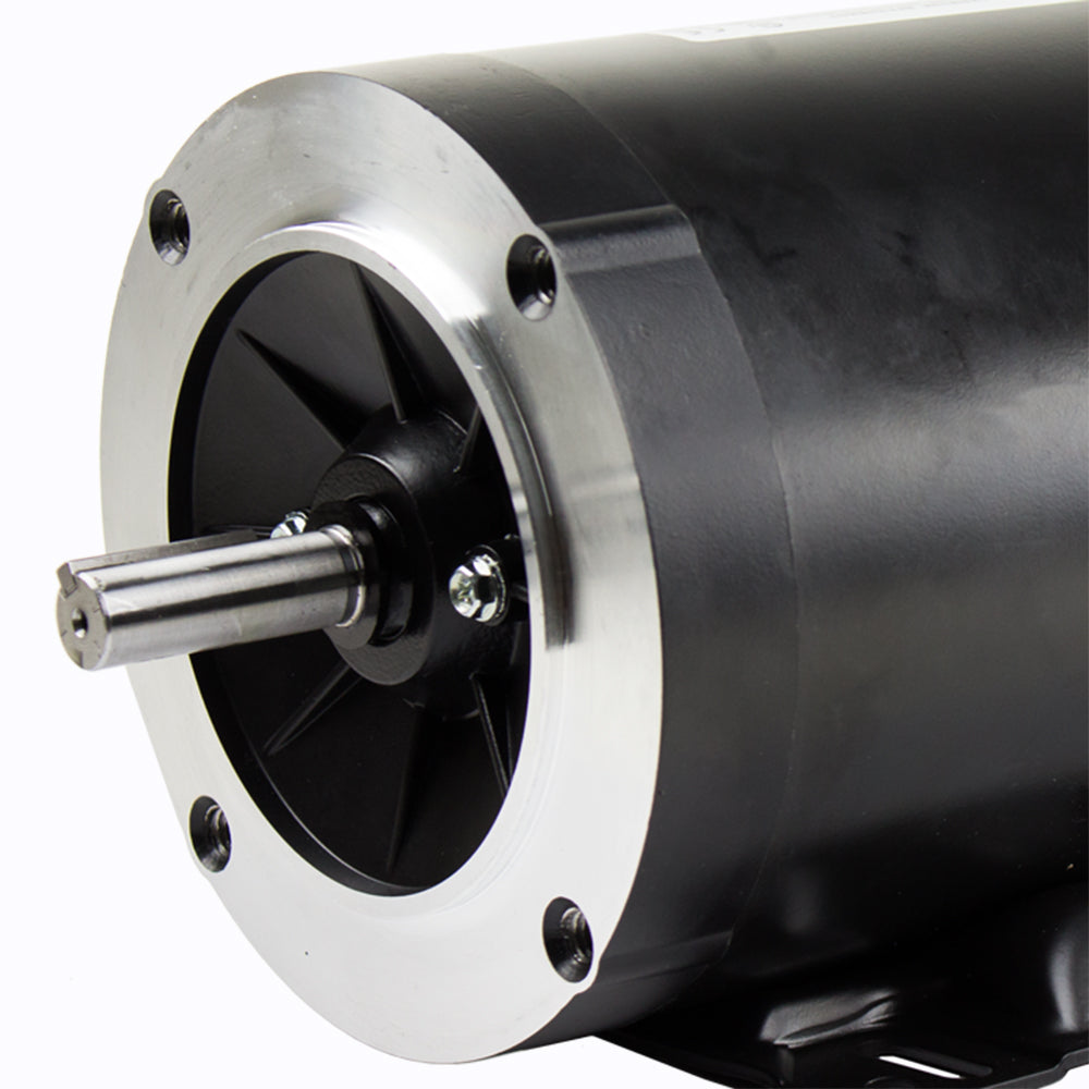  1 HP 3 Phase Electric Motor 1760 RPM 56HC Frame 230/460V TEFC C-Face(1 Hp Electric Motor 3 Phase 56c Frame 1800 Rpm Tefc 208 230 460 Volt New)
